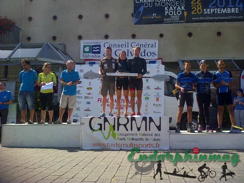 championnat de farnce de Raid podium mixte